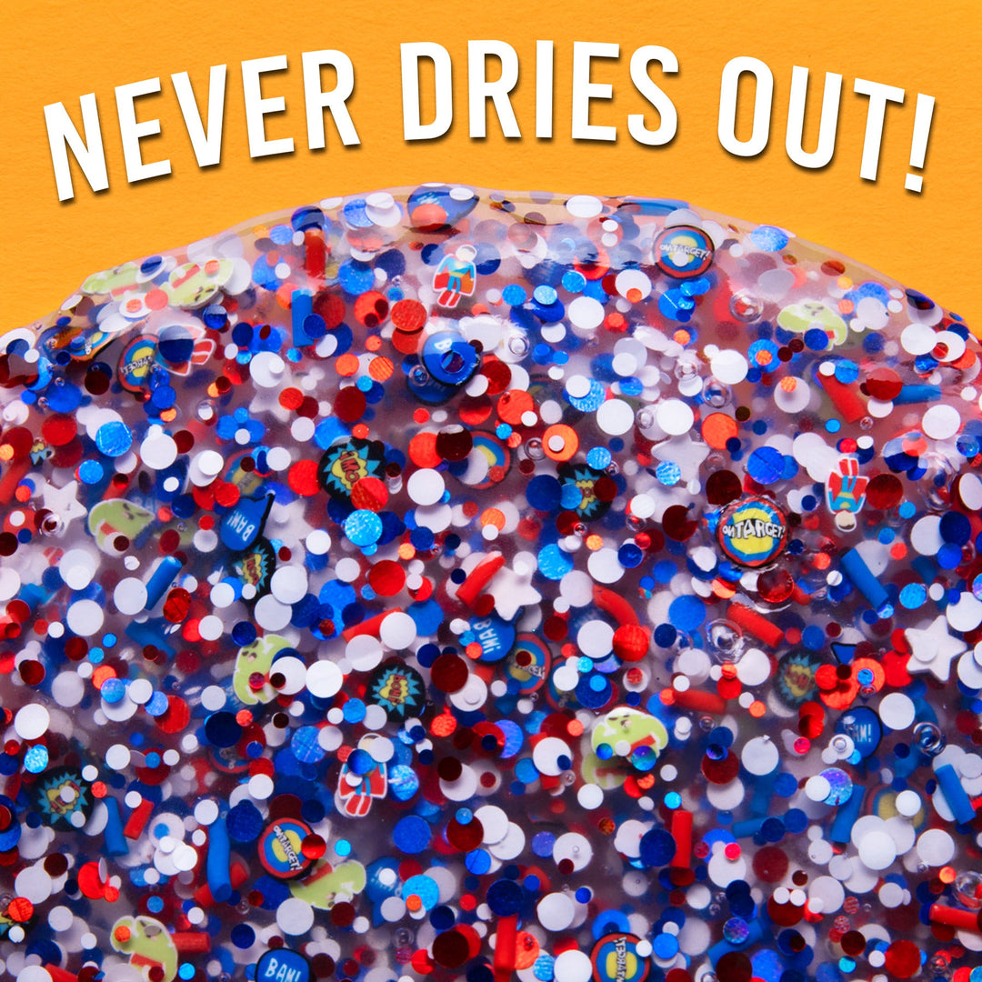 Comic Book Thinking Putty never dries out