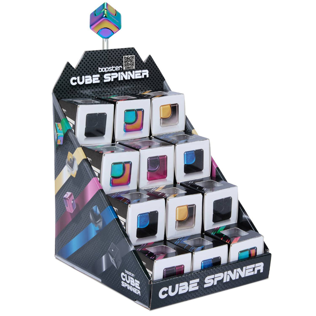 Bopster Fidget Cube Spinner