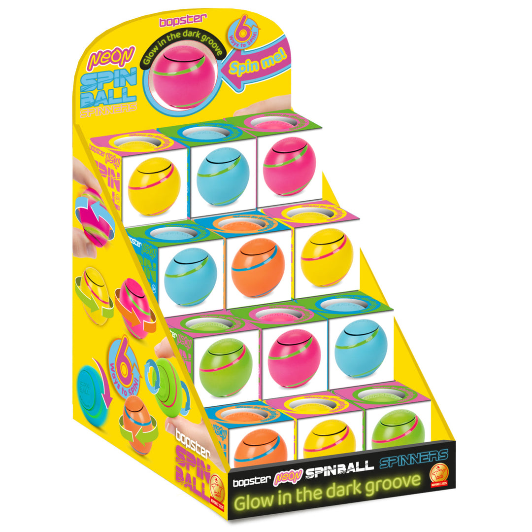 Bopster Neon Spin Ball Spinner