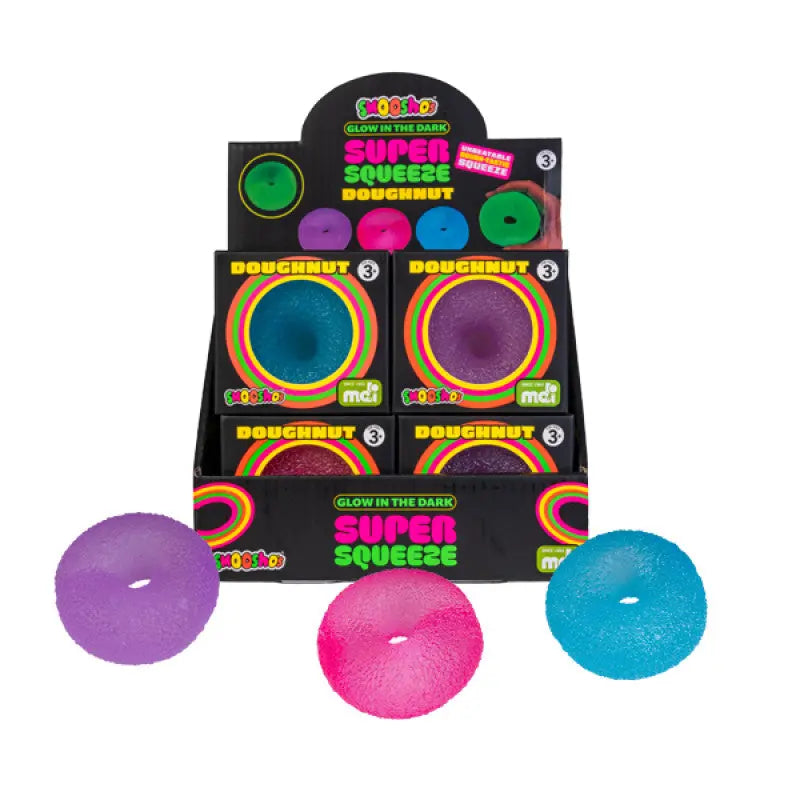 Smoosho's Super Squeeze Glow Doughnut