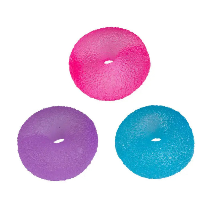 Smoosho's Super Squeeze Glow Doughnut glowing