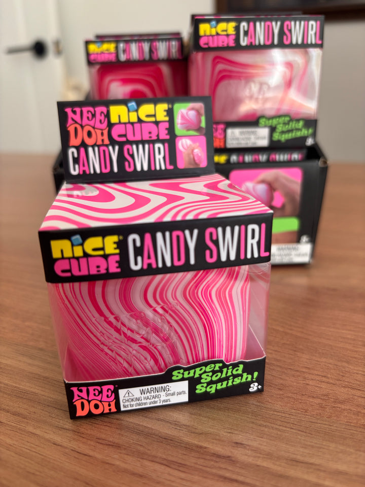 Schylling - Candy Swirl Nice Cube NeeDoh