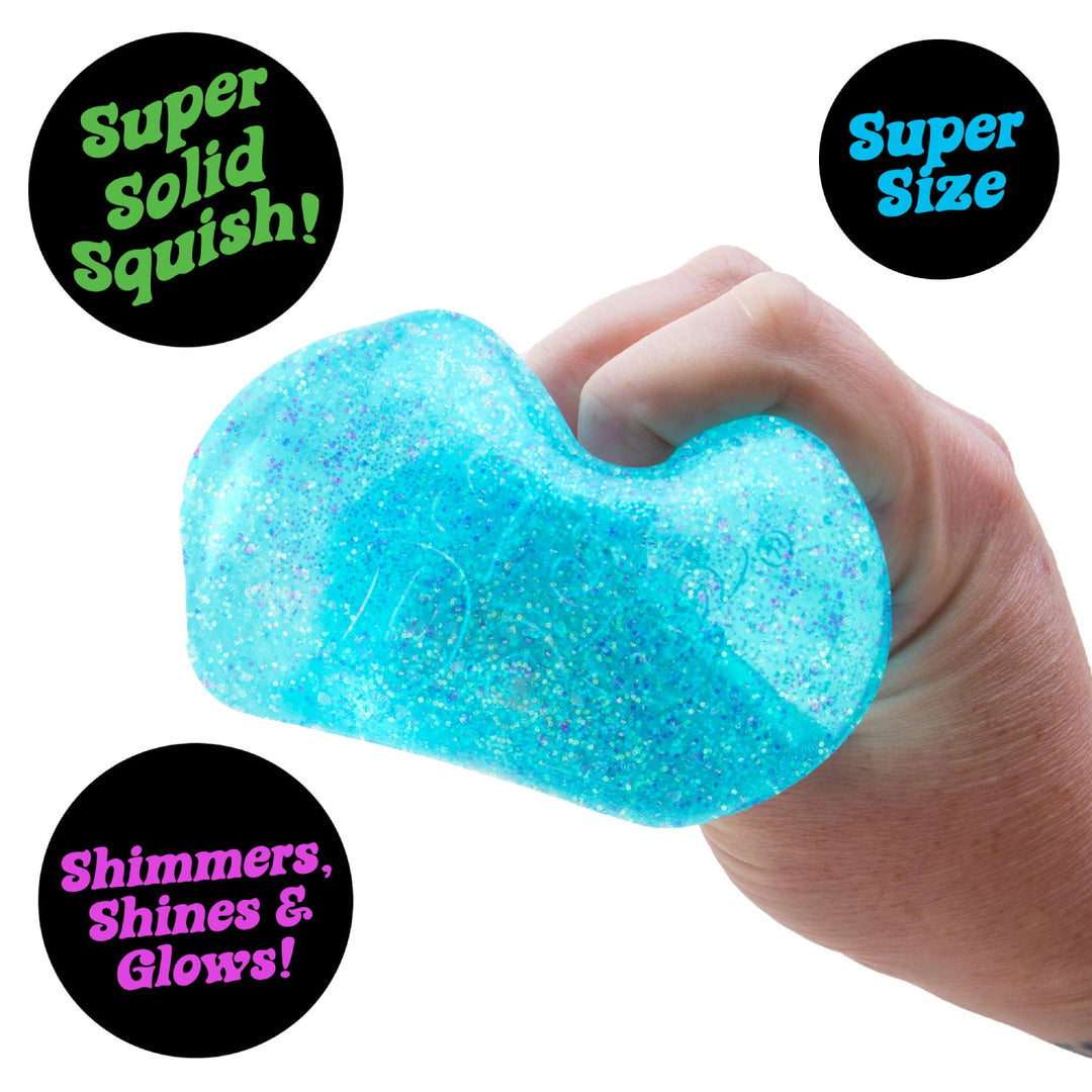Glitter & Glow Niceberg NeeDoh squish