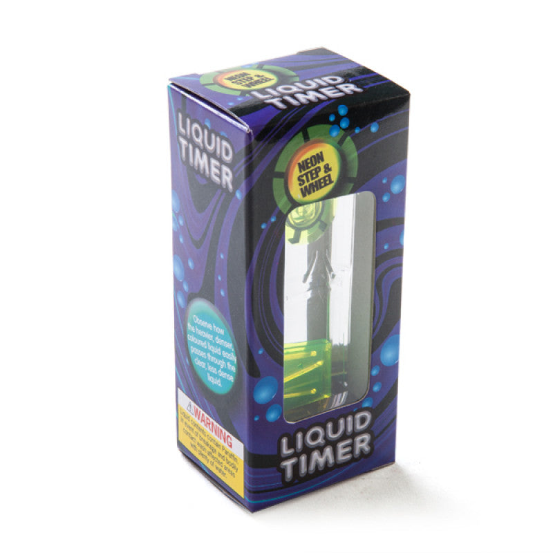 Neon wheel and step timer