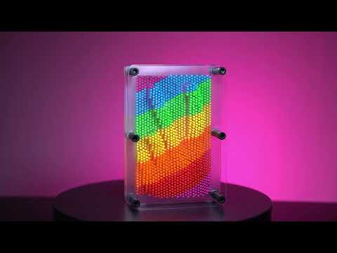 Pin Art Large - Rainbow