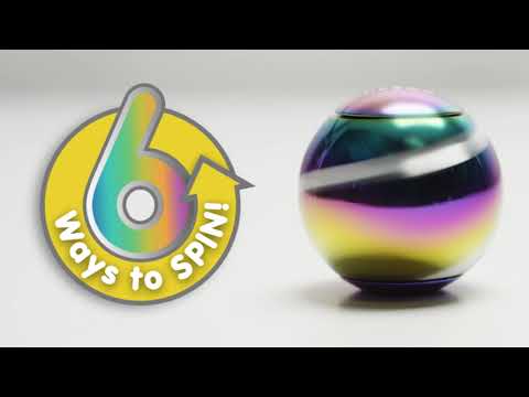 Bopster Neon Spin Ball Spinner in action