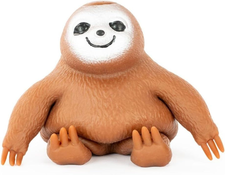Stretch 'N Smash Sloth in tan/brown colourway